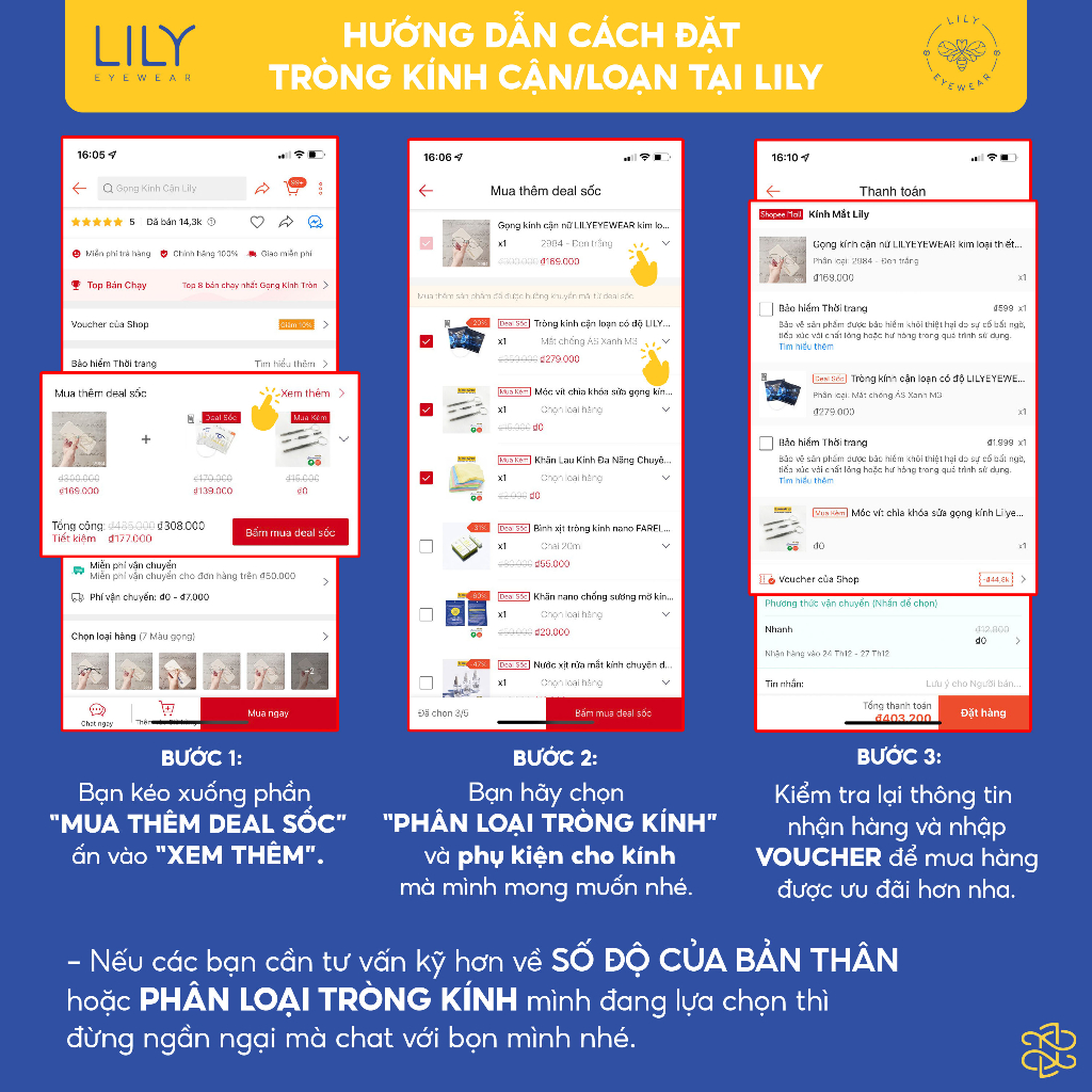 Kính mát thời trang nam nữ LILYEYEWEAR gọng vuông mắt to càng kính kiểu cách P58720