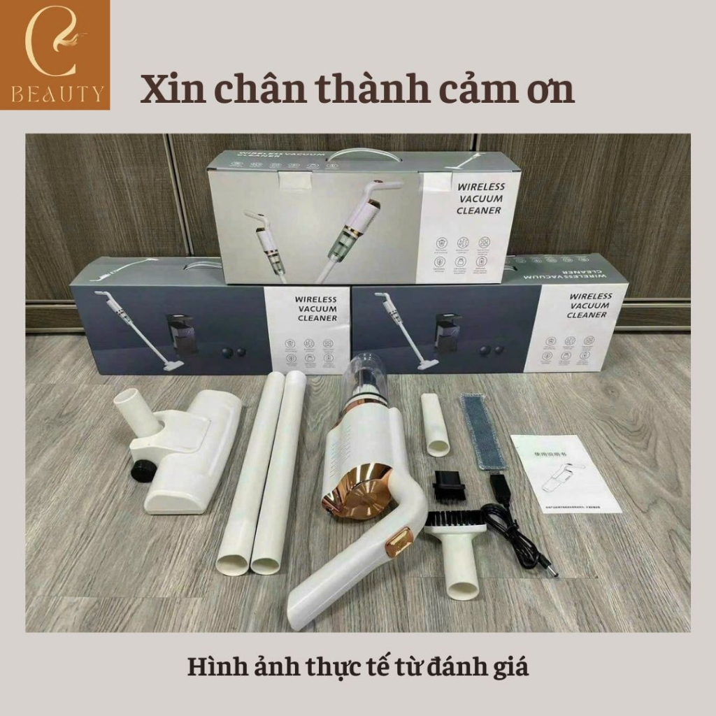Máy hút bụi mini cầm tay vệ sinh nhà cửa, máy hút bụi không dây cao cấp, máy hút bụi tự động làm sạch sàn bảo hành 2 năm