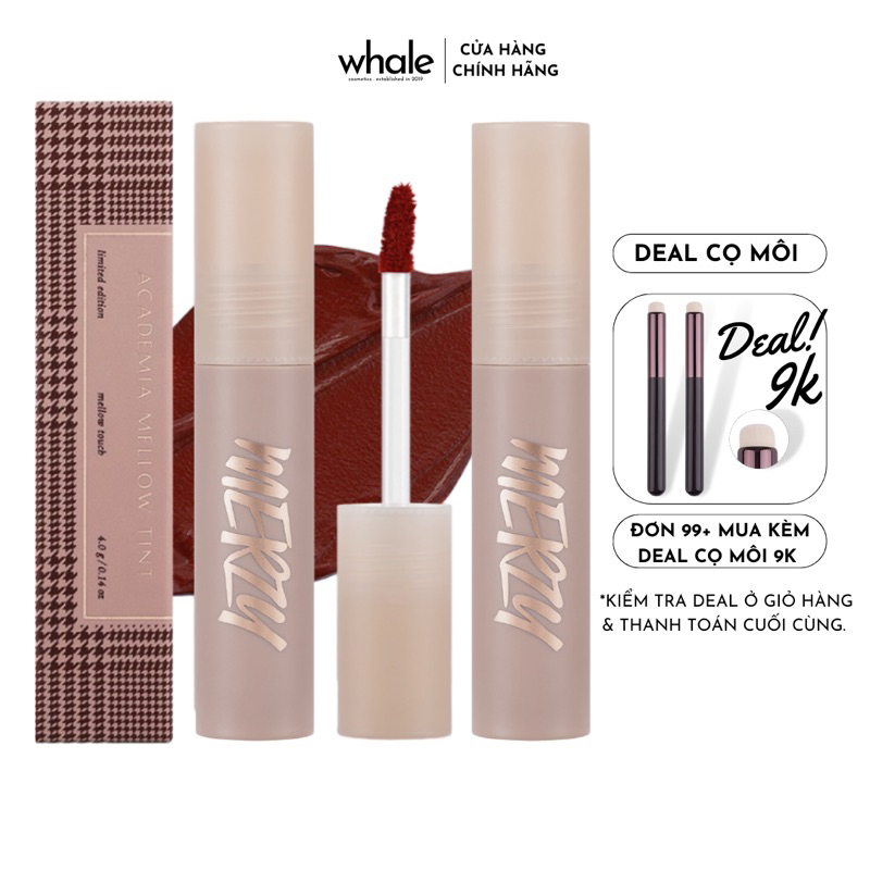 Son Kem Siêu Lì, Lâu Trôi Merzy Academia Mellow Tint 4g