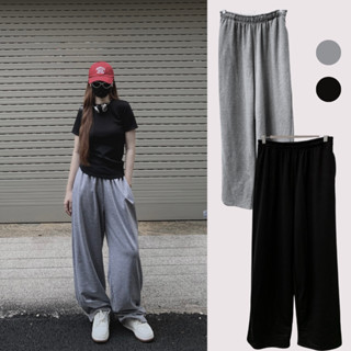 Quần Nỉ Ống Rộng Form Xuông Dáng Dài Cạp Chun Basic Năng Động. Chinh Trần Store