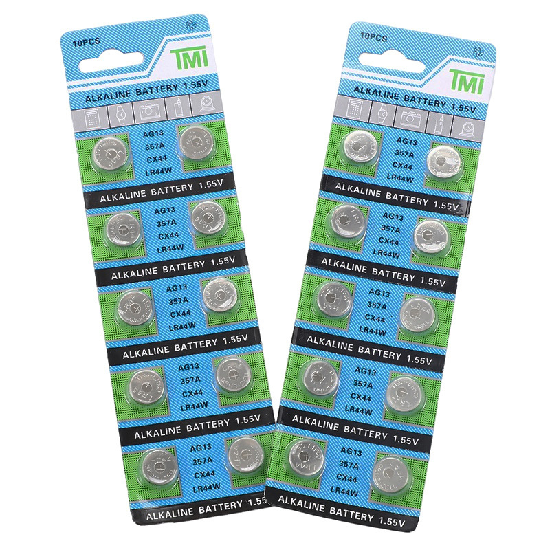 Pin cúc áo AG13 LR44 L1154 pin xe đồ chơi ALKALINE BATTERY 1.55V