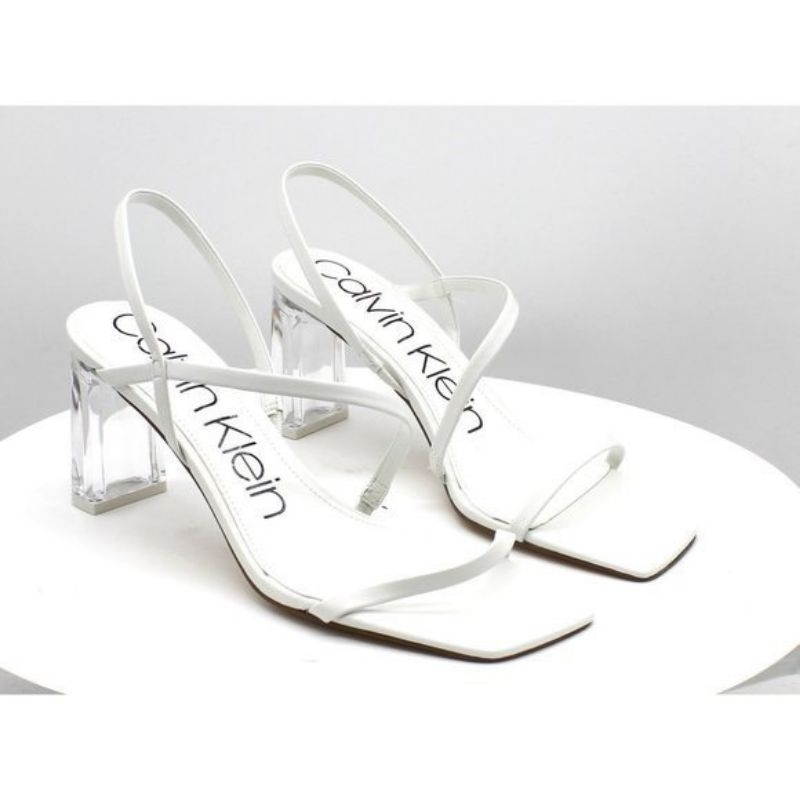 Sandal dây CNK quai mảnh gót trụ trong 7p