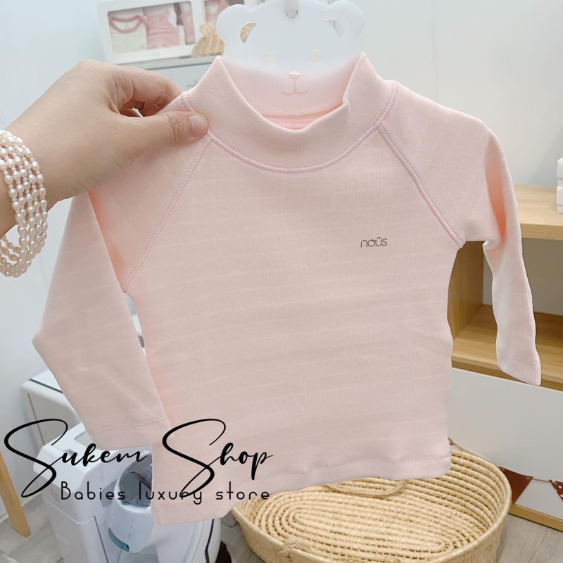 Áo dài tay Nous hoạ tiết