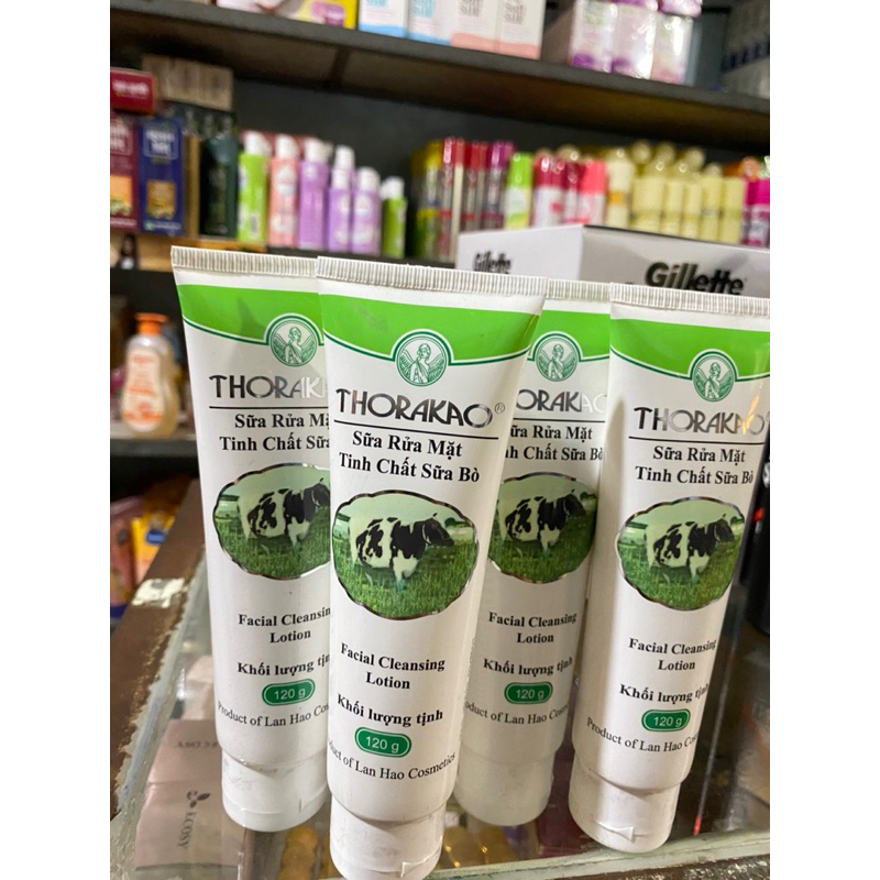 Sữa rửa mặt làm trắng da mịn màng tươi sáng ngừa mụn bo THORAKAO 120ml