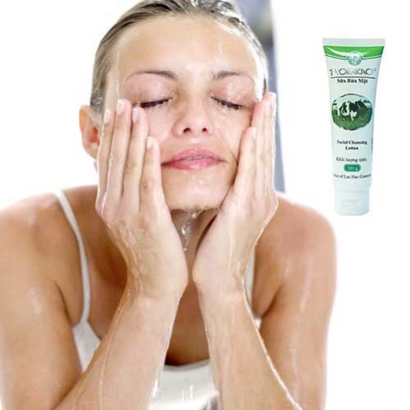 Sữa rửa mặt làm trắng da mịn màng tươi sáng ngừa mụn bo THORAKAO 120ml
