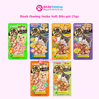Inaba Soft Bits 25gr Bánh Thưởng Cho Mèo