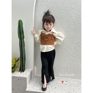 Quần loe xẻ giữa cho bé gái