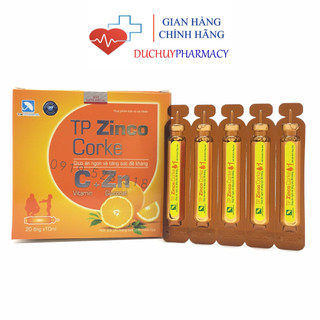 TP ZinCo Corke - Giúp tăng sức đề kháng, Bé ăn ngon miệng, Bổ sung Vitamin C