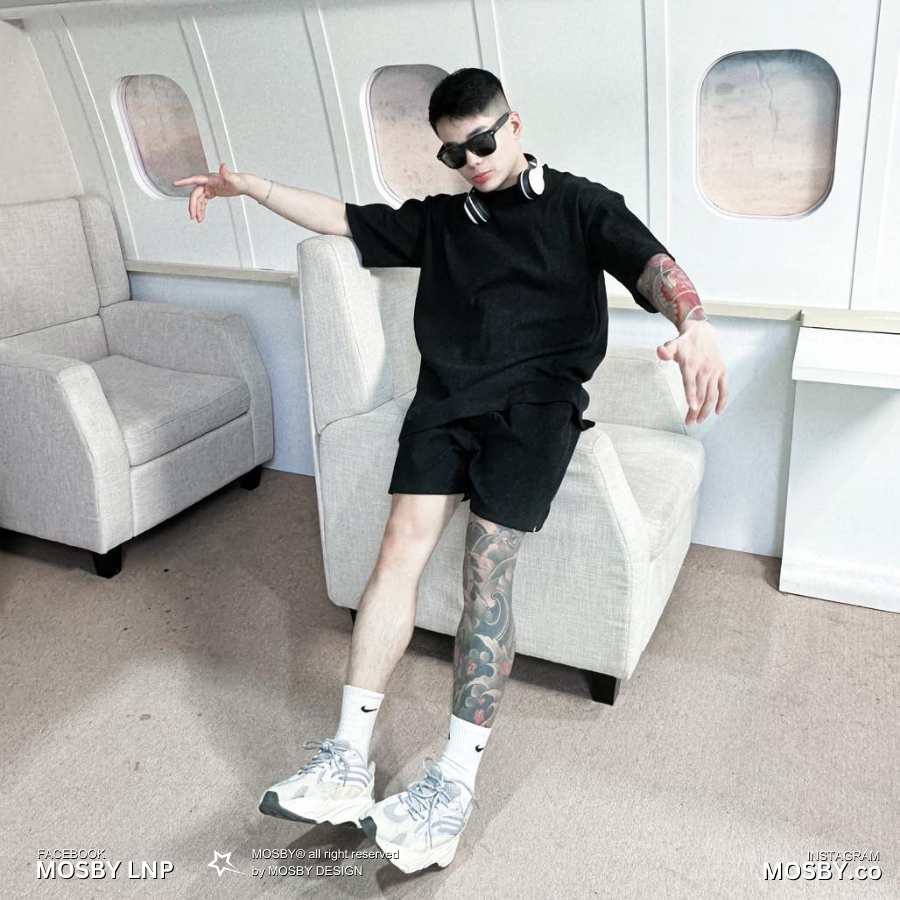 Áo Phông Tay Lỡ TRƠN - Áo Phông Unisex - Áo Thun nam nữ form rộng oversize cao cấp by MOSBY OFFICIAL