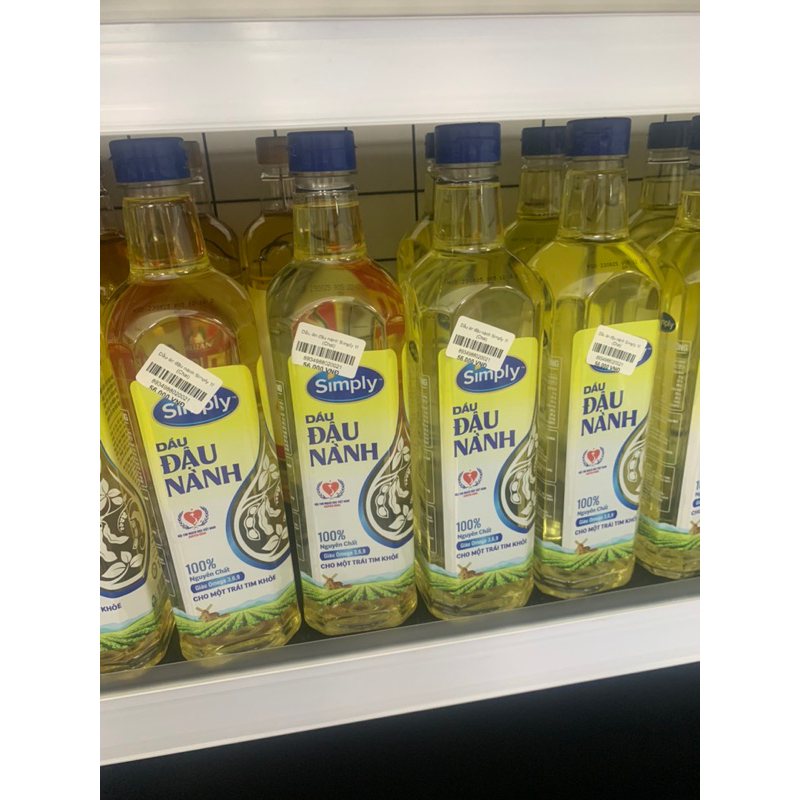 Mới date 10/2025-Dầu ăn đậu nành Simply 1l