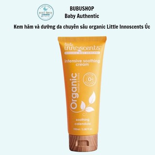 (date 09/24)KEM CHỐNG HĂM VÀ DƯỠNG DA CHUYÊN SÂU ORGANIC LITTLE INNOSCENTS 100ML CHO BÉ TỪ SƠ SINH