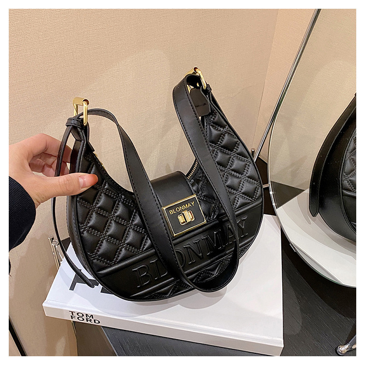 Túi xách nữ thời trang mới 2023, thiết kế niche, túi đeo chéo tinh tế, túi đeo vai, Xát nách đa năng và thời thượng.