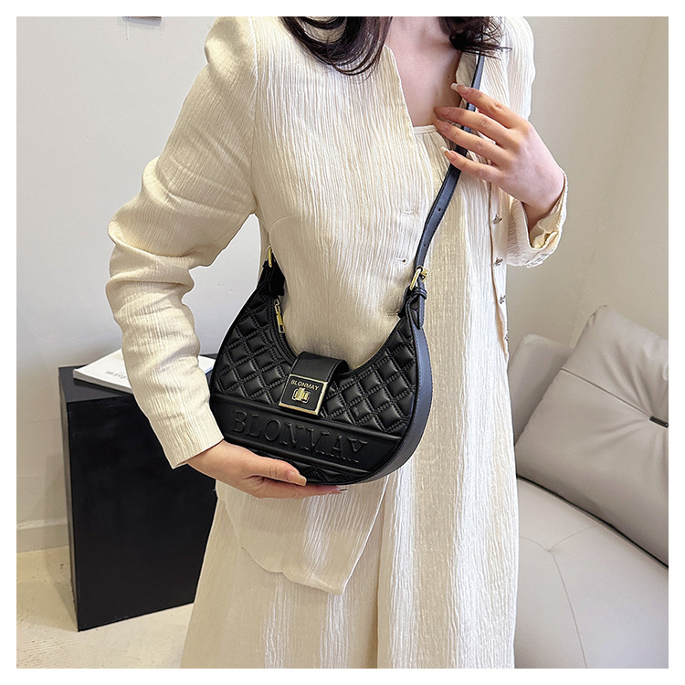 Túi xách nữ thời trang mới 2023, thiết kế niche, túi đeo chéo tinh tế, túi đeo vai, Xát nách đa năng và thời thượng.
