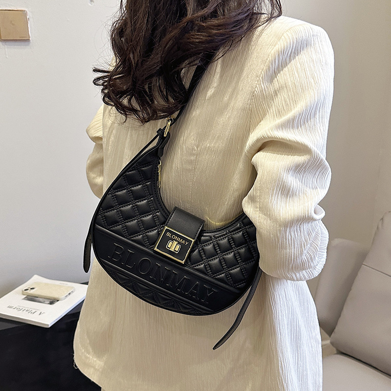 Túi xách nữ thời trang mới 2023, thiết kế niche, túi đeo chéo tinh tế, túi đeo vai, Xát nách đa năng và thời thượng.