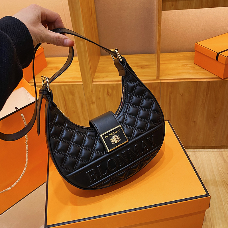 Túi xách nữ thời trang mới 2023, thiết kế niche, túi đeo chéo tinh tế, túi đeo vai, Xát nách đa năng và thời thượng.