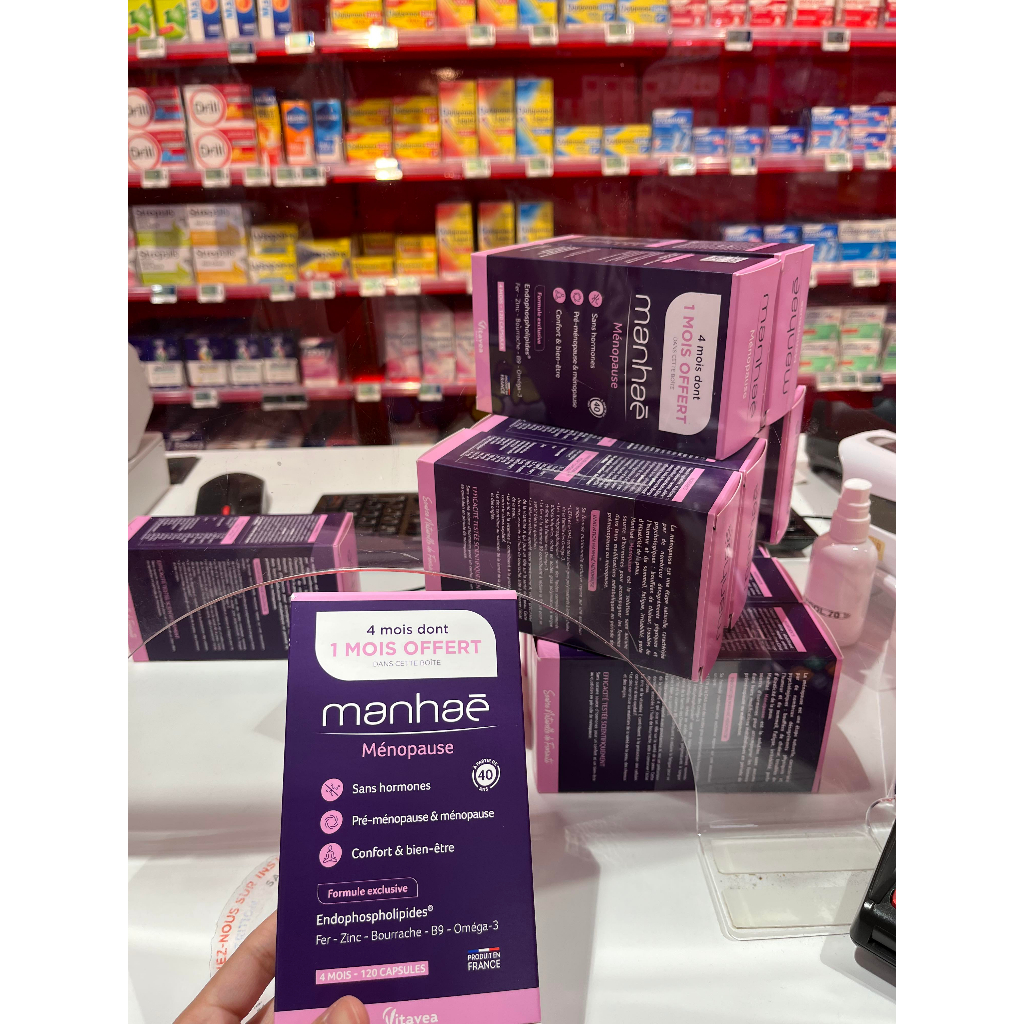 Viên uống nội tiết tố nữ MANHAE Pháp 120 viên