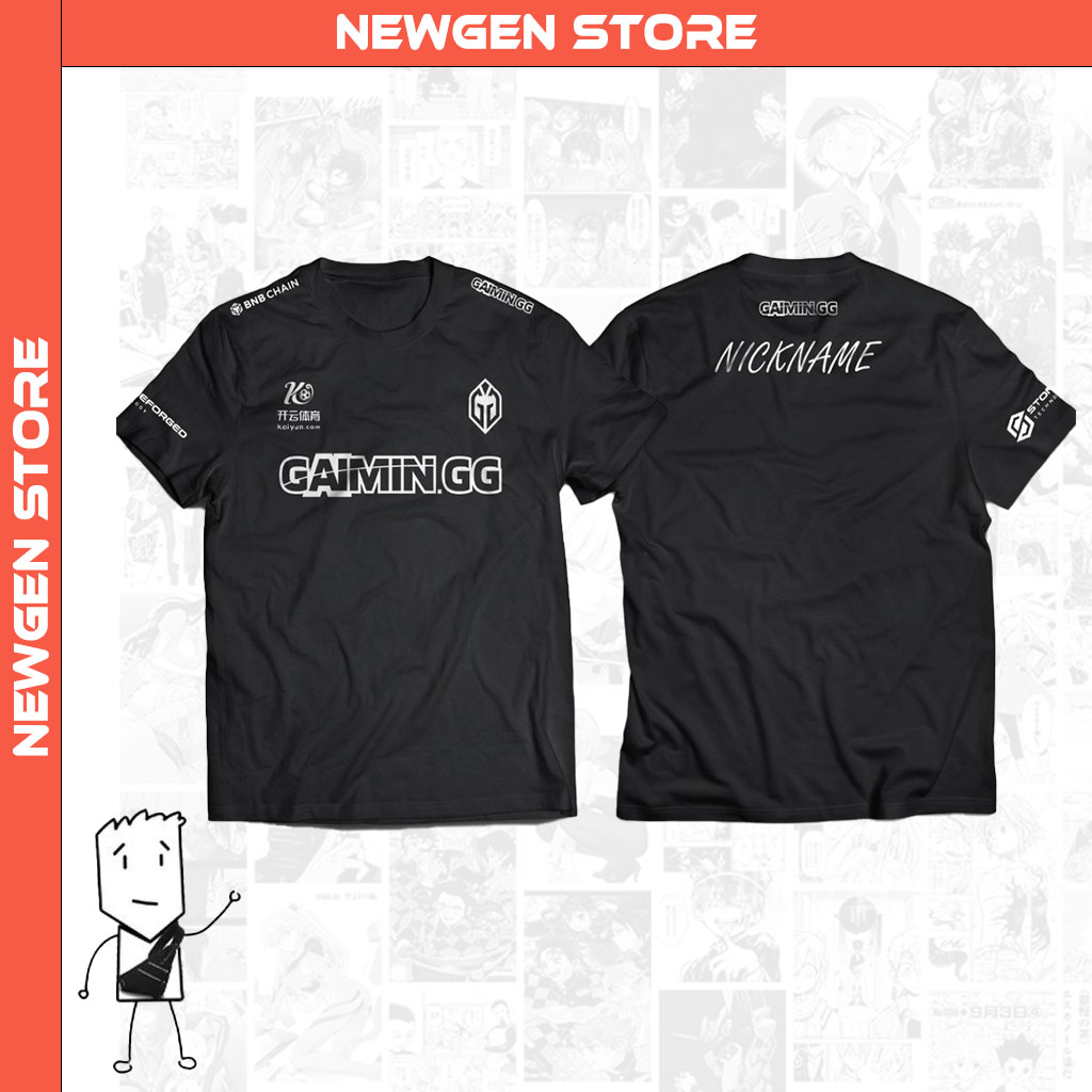 Áo thun in hình DOTA 2 GAIMIN GLADIATORS ESPORTS JERSEY | Newgen store - Thời trang game thủ