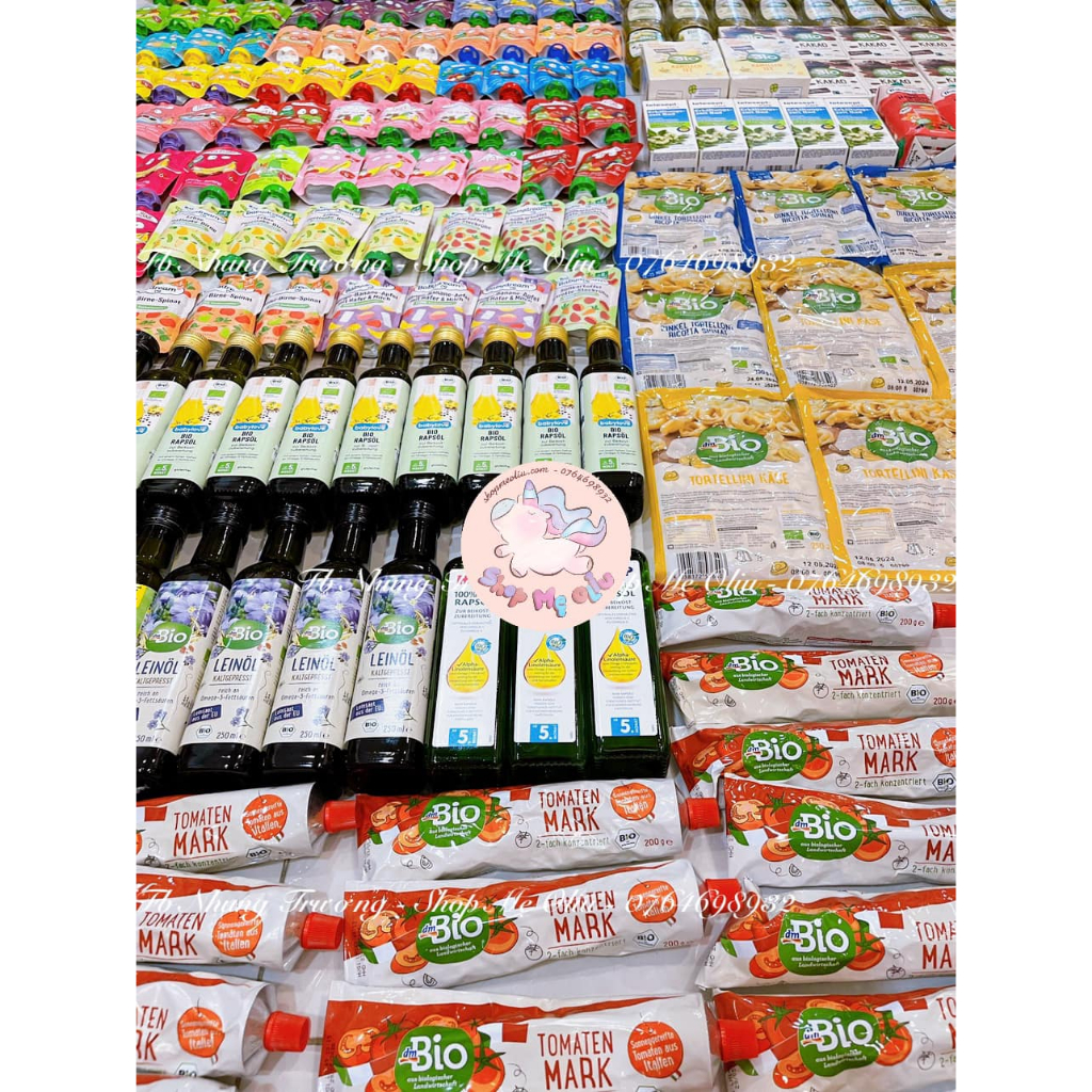 Sinh tố/Rau, trái cây,củ quả nghiền hữu cơ Babydream cho bé từ 6 tháng 100g - Ko đường,Ko muối