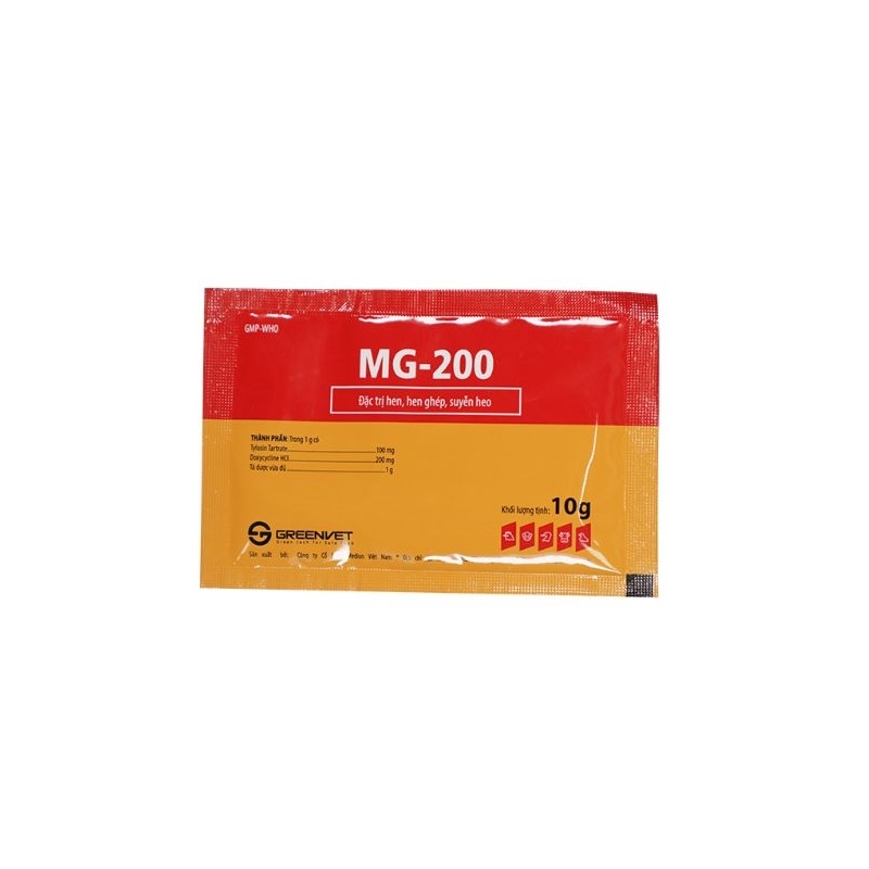 MG 200 greenvet 10g