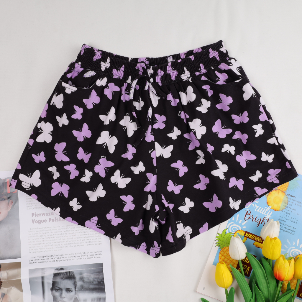 Quân Đùi Nữ Có Túi Dễ Thương Mang Tư Trang Tiện Lợi Xinh Xắn