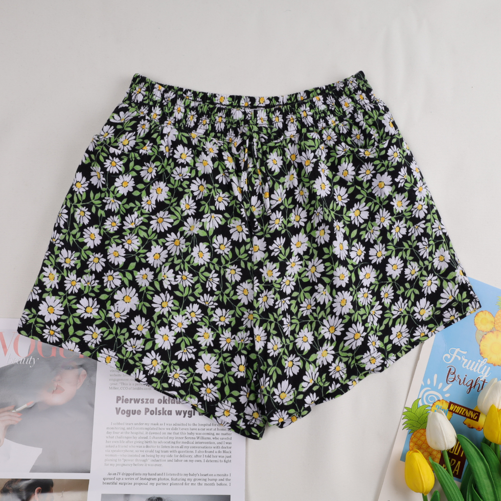 Quân Đùi Nữ Có Túi Dễ Thương Mang Tư Trang Tiện Lợi Xinh Xắn