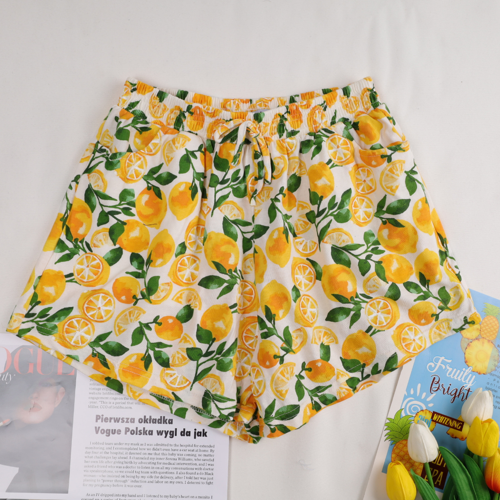 Quân Đùi Nữ Có Túi Dễ Thương Mang Tư Trang Tiện Lợi Xinh Xắn