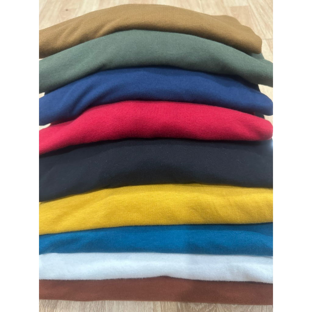 T&DShop Áo Cotton Nam, Áo Thu Đông Nam, Trơn, Hàng Việt Nam Xuất Khẩu.