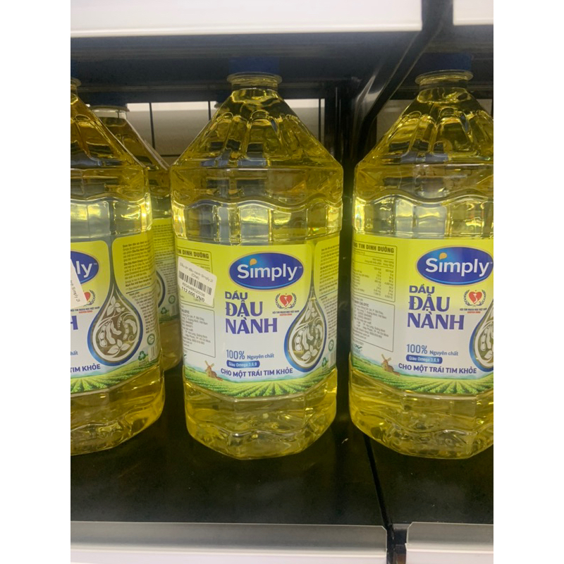 Mới date 05/2025-Dầu ăn đậu nành Simply 5l