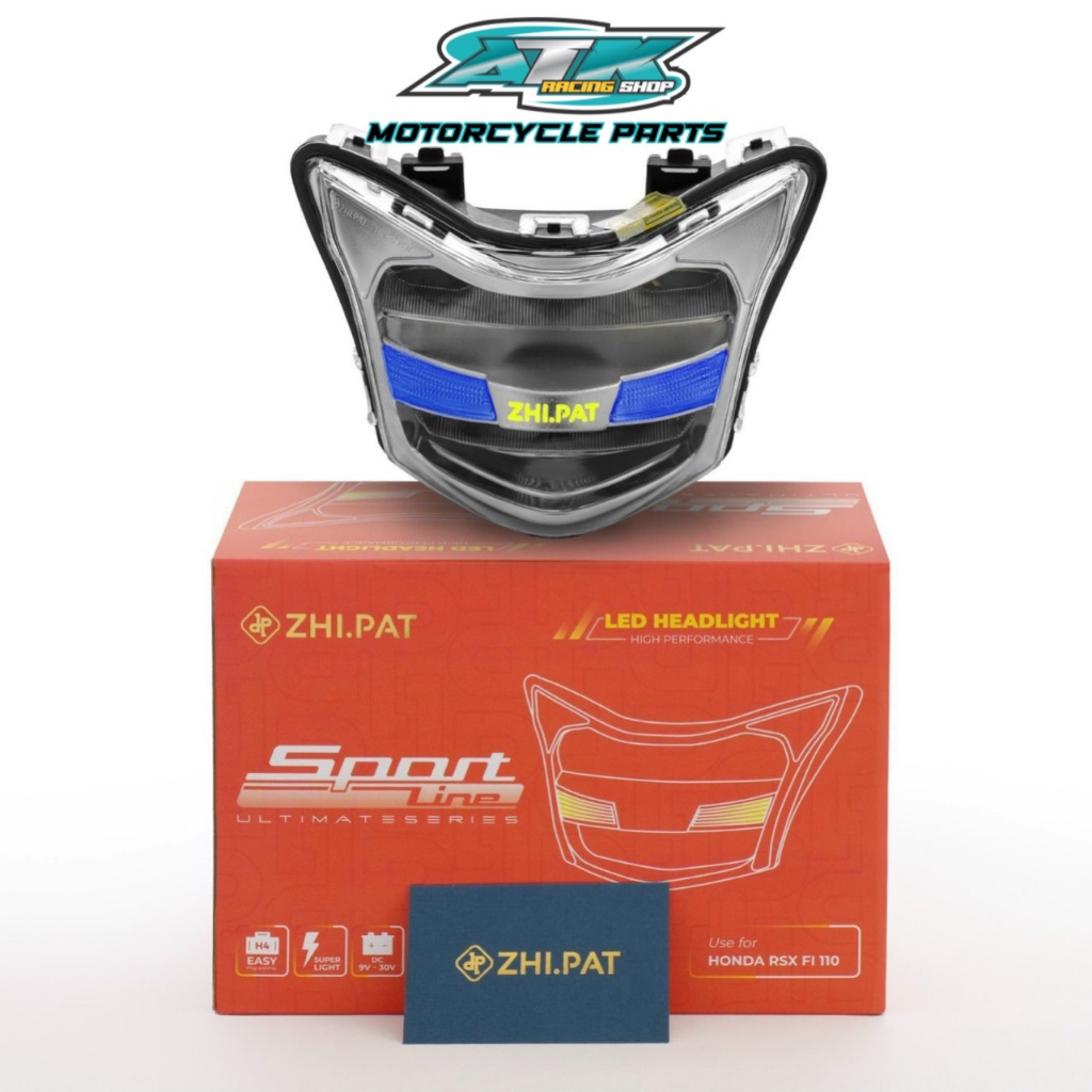 Đèn pha LED 2 tầng dành cho wave RSX 110cc Fi chính hãng ZhiPat