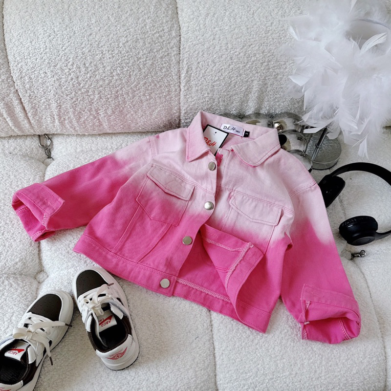 Áo khoác jean loang hot nhất 2023 cực xinh 10-32kg