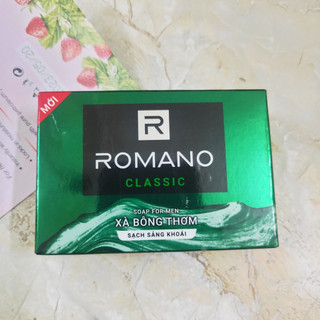 Xà bông cục tắm Romano Classic 90g