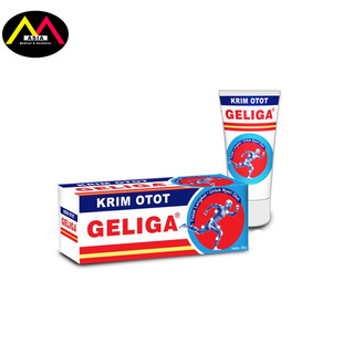 Tuýp kem Geliga Muscular Cream nóng giảm đau cơ lưng khớp bong gân do vận động indonesia 60g