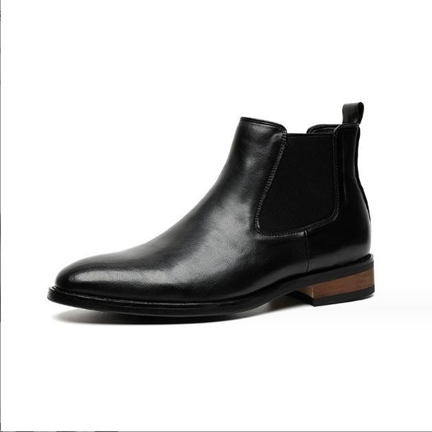 Giày Boot Nam - Chelsea Boots Nam Mũi Nhọn Cao Cấp Sang Trọng WALK GN441