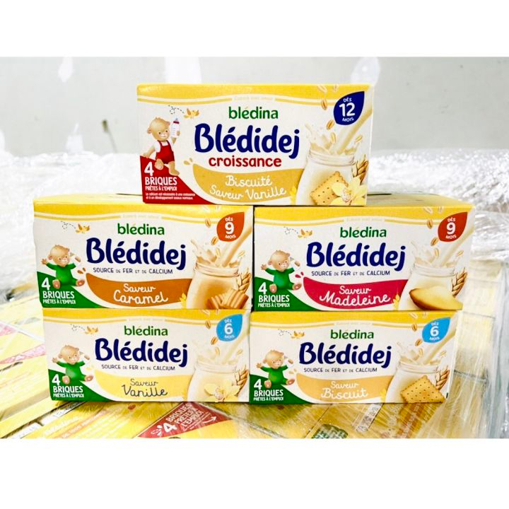 Sữa nước bledina đủ vị DATE t11/2023