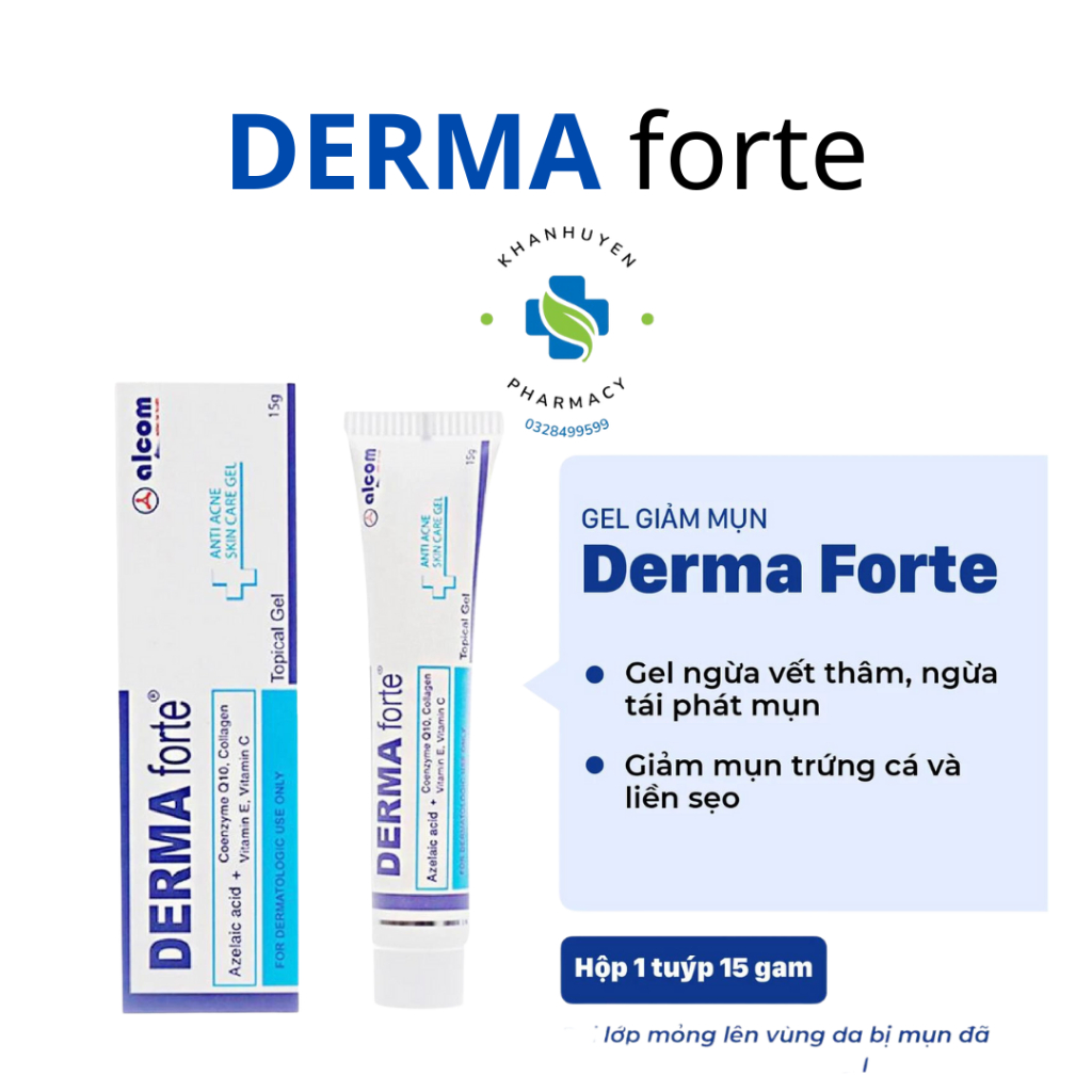 Kem ngừa mụn Derma forte