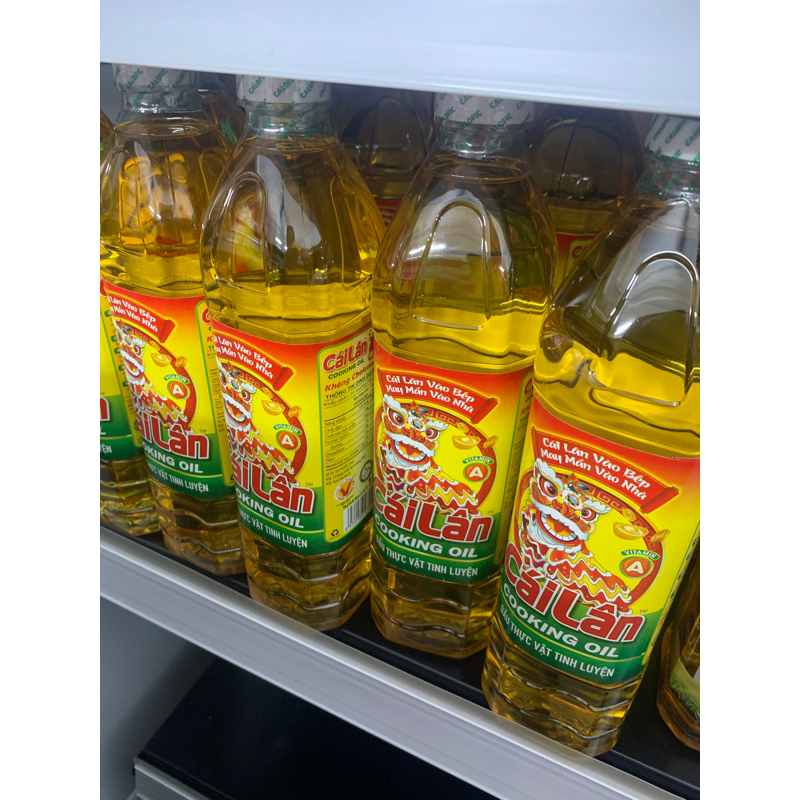 Mới 08/2025-Dầu ăn Cái Lân 1l