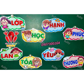 Bộ chữ trang trí - Đồ dùng dạy học Ruby