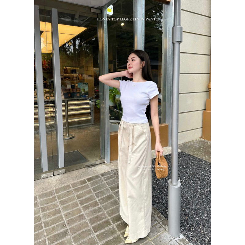 𝐇𝐨𝐧𝐞𝐲 𝐓𝐨𝐩 - Áo Dáng Ngắn Hở Lưng