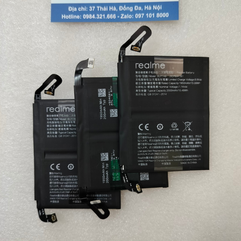 Pin Oppo Realme X2 Pro Blp749 / 3900Mah