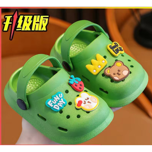 Dép cho bé trai và bé gái, siêu nhẹ chống trượt ,đế mềm ,họa tiết dễ thương