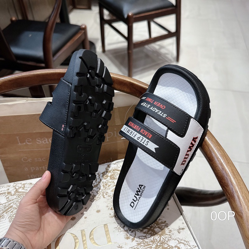 Ép nam quai ngang viên chữ siêu nhẹ êm chân đế IP cao cấp 3cm chống mòn trơn trượt không thấm nước - DL225