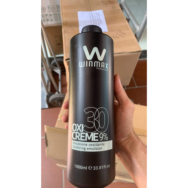 Oxi kem nhuộm wmax bặc hà trống dát 1000/chai