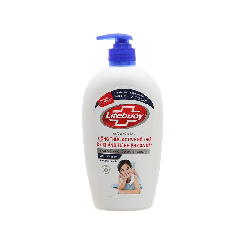 Nước rửa tay Lifebuoy chai 450g