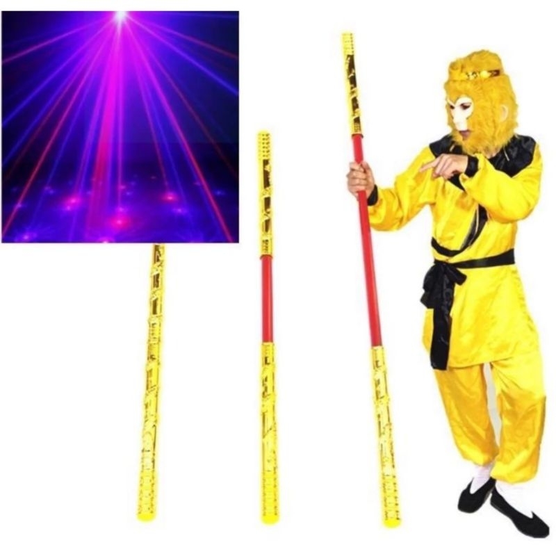 Đồ Chơi Gậy Như Ý Tôn Ngộ Không Phát sáng 2 đầu