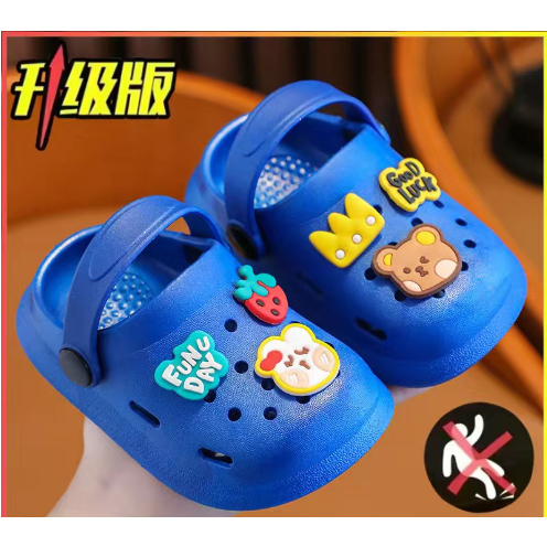 Dép cho bé trai và bé gái, siêu nhẹ chống trượt ,đế mềm ,họa tiết dễ thương