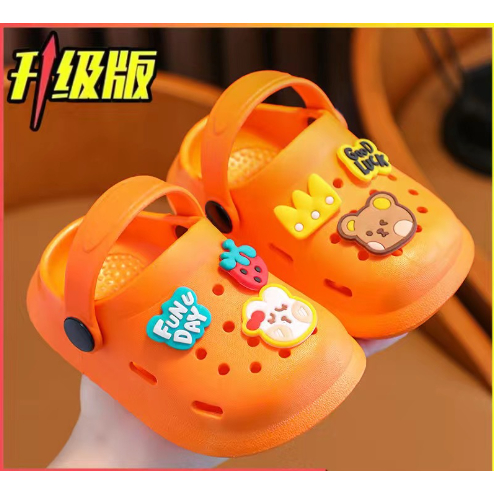 Dép cho bé trai và bé gái, siêu nhẹ chống trượt ,đế mềm ,họa tiết dễ thương