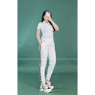 Áo có cổ das , quần jogger das 3 sọc [hình thật shop chụp] Eothon60