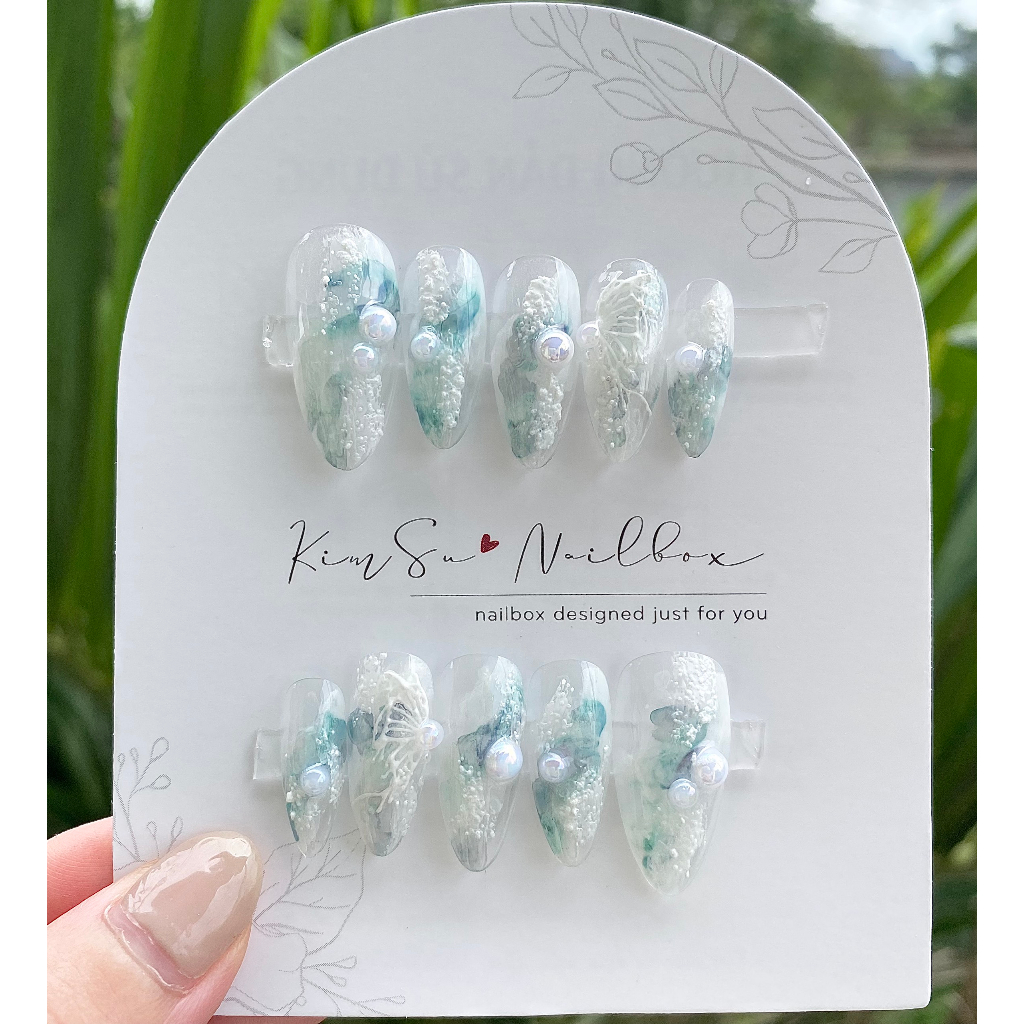 Nailbox loang vân đá