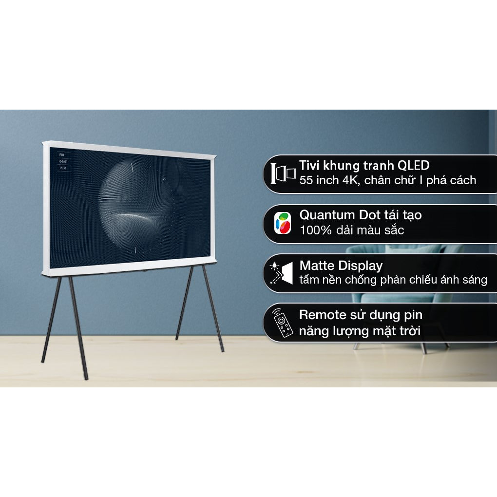 Smart TV Samsung 4K The Serif LS01B | 50LS01B | 55LS01B | 65LS01B