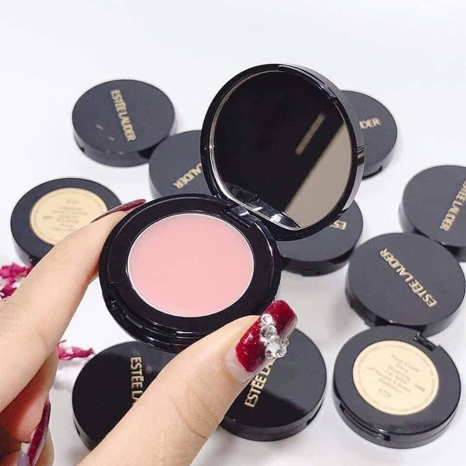 Son dưỡng Mini dạng hũ kèm gương mùi thơm kẹo ngọt Estee lauder